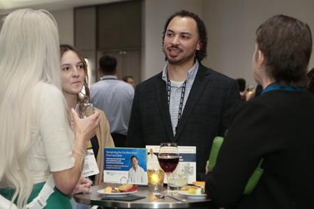 Attendees at the Cocktail Celebration with the ASHP Foundation